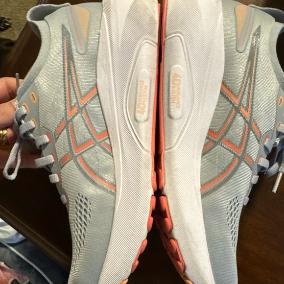 Women’s ASICS Gel-kayano 31 Piedmont Grey/papaya Running Shoes Sneakers 7.5B - Picture 5 of 13